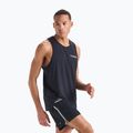 Vyriški bėgimo marškinėliai Diadora Super Light Tank Be One juodi DD-102.179161-80013 2