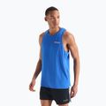 Vyriški bėgimo marškinėliai Diadora Super Light Tank Be One blue DD-102.179161-65045-S 2