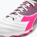 Vyriški futbolo bateliai Diadora Brasil Elite Veloce GR LPU white/pink fluo/blue fluo 15