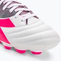 Vyriški futbolo bateliai Diadora Brasil Elite Veloce GR LPU white/pink fluo/blue fluo 7