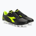 Vyriški futbolo bateliai Diadora Pichichi 6 MG14 black/yellow fi dd/white 4