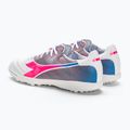 Vyriški futbolo bateliai Diadora Brasil Elite Veloce GR TFR white/pink fluo/blue fluo 3