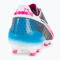 Vyriški futbolo bateliai Diadora Brasil Elite Veloce GR ITA LPX white/pink fluo/blue fluo 9