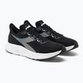 Moteriški bėgimo bateliai Diadora Passo 3 black/white/aruba blue 4