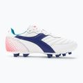 Vyriški futbolo bateliai Diadora Brasil GR LT+ MDPU white/navy 2