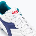 Vyriški futbolo bateliai Diadora Brasil GR LT+ MDPU white/navy 8