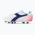 Vyriški futbolo bateliai Diadora Brasil GR LT+ MDPU white/navy 10