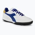 Vyriški futbolo bateliai Diadora Brasil 2 R TFR white/blue/gold