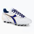 Vyriški futbolo bateliai Diadora Brasil Italy OG GR LT+ MDPU white/blue/gold