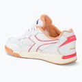 Batai Diadora Winner bianco/rosa pesca pallida 4
