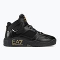Batai EA7 Emporio Armani Basket Mid triple black/gold 2