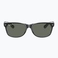 Akiniai nuo saulės Ray-Ban New Wayfarer Classic matte black transparent/green g-15 2
