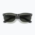 Akiniai nuo saulės Ray-Ban New Wayfarer Classic matte black transparent/green g-15 3