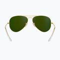 Saulės akiniai Ray-Ban Aviator Classic matt gold/blue polarized 5