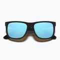 Akiniai nuo saulės Ray-Ban Justin Classic matt black gum/blue mirror 3