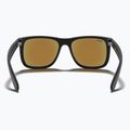 Akiniai nuo saulės Ray-Ban Justin Classic matt black gum/blue mirror 5