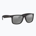 Akiniai nuo saulės Ray-Ban Justin Classic matt black/silver grey mirror