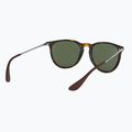 Akiniai nuo saulės Ray-Ban Erika Classic light havana/green g-15 6