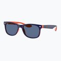 Vaikiški saulės akiniai Ray-Ban New Wayfarer matte black/blue 4