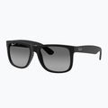 Akiniai nuo saulės Ray-Ban Justin Classic matt black gum/dark grey 4