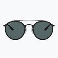 Akiniai nuo saulės Ray-Ban Round Double Bridge black/blue/grey 2