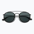 Akiniai nuo saulės Ray-Ban Round Double Bridge black/blue/grey 3
