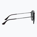 Akiniai nuo saulės Ray-Ban Round Double Bridge black/blue/grey 7