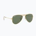 Vaikiški saulės akiniai Ray-Ban Aviator arista gold/dark green