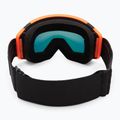 Slidinėjimo akiniai Neon Ice black/orange/mirror red/amber 4