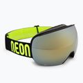 Slidinėjimo akiniai Neon Beam black/yellow/mirror bronze