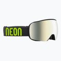 Slidinėjimo akiniai Neon Beam black/yellow/mirror bronze