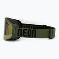 Slidinėjimo akiniai Neon Light army green/mirror bronze 4