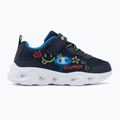 Vaikiški batai Champion Funfair Print B PS Low Cut new navy/bright atomic teal 2