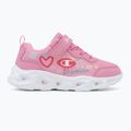 Vaikiški batai Champion Funfair Print G PS Low Cut blue burgundy/flash/fluorescent pink 2