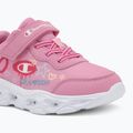 Vaikiški batai Champion Funfair Print G PS Low Cut blue burgundy/flash/fluorescent pink 7