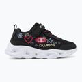 Vaikiški batai Champion Funfair Print G PS Low Cut new black/fluorescent pink/imperial light blue 2