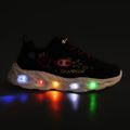 Vaikiški batai Champion Funfair Print G PS Low Cut new black/fluorescent pink/imperial light blue 8