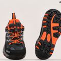 Vaikiški žygio batai CMP Rigel Low Wp antracite/flash orange 12