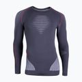 Vyriški termoaktyvūs marškinėliai UYN Evolutyon UW Shirt charcoal/white/red
