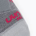 Moteriškos slidinėjimo kojinės UYN Ski Touring silver/fuchsia 4