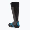 Vyriškos kojinės UYN Ski Comfort Fit vidutinės pilkos/melanžinės/auksinės 2