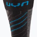 Vyriškos kojinės UYN Ski Comfort Fit vidutinės pilkos/melanžinės/auksinės 3