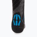 Vyriškos kojinės UYN Ski Comfort Fit vidutinės pilkos/melanžinės/auksinės 5