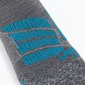 Moteriškos UYN Ski Comfort Fit pilkos/turkio spalvos kojinės 3