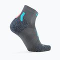 Moteriškos kojinės UYN Trekking Approach Low Cut grey/turquoise 2