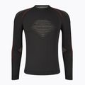 Vyriški termoaktyvūs marškinėliai UYN Evolutyon Comfort UW Shirt charcoal/white/red