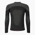 Vyriški termoaktyvūs marškinėliai UYN Evolutyon Comfort UW Shirt charcoal/white/red 2