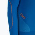 Vyriški termoaktyvūs marškinėliai UYN Evolutyon UW Shirt blue/blue/orange shiny 3