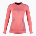 Moteriški termoaktyvūs marškinėliai UYN Evolutyon UW Shirt strawberry/ pink/ turquoise