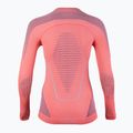 Moteriški termoaktyvūs marškinėliai UYN Evolutyon UW Shirt strawberry/ pink/ turquoise 2